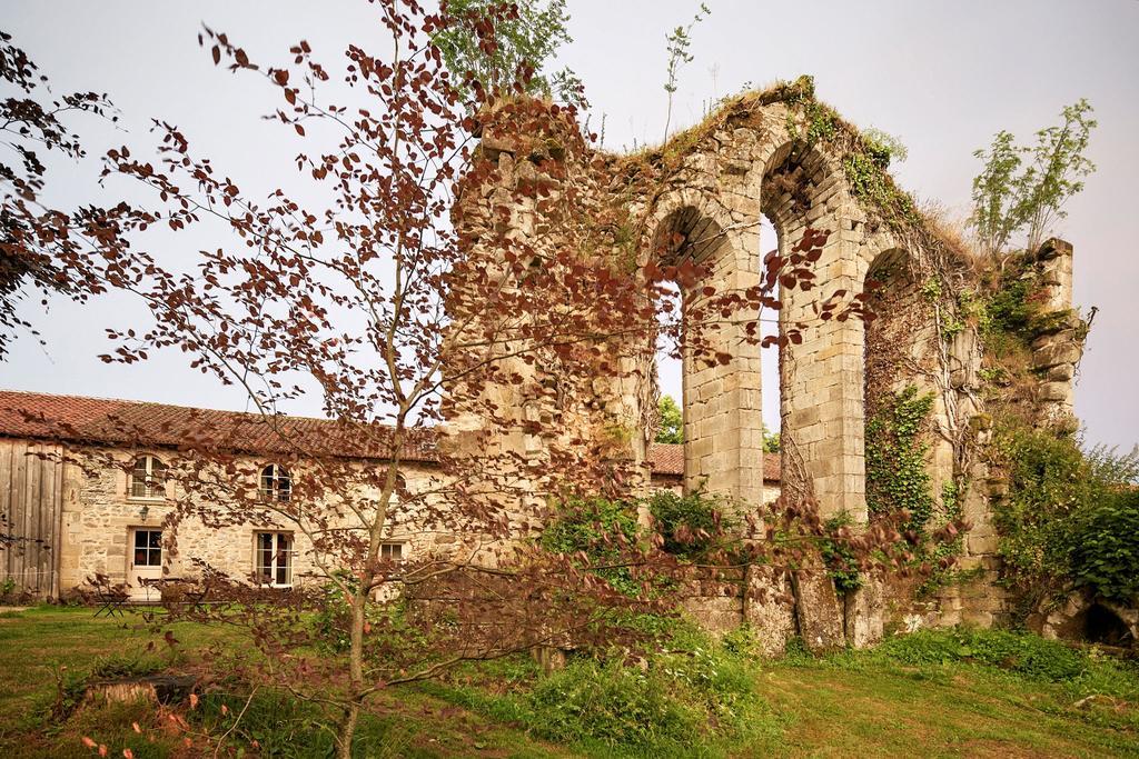 Abbaye Du Palais Panzió Thauron Kültér fotó